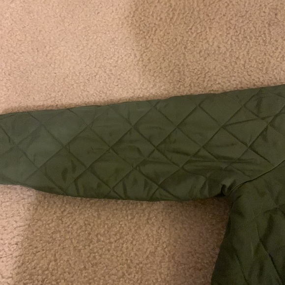 Faded Glory Army Green bomber jacket - Picture 2 of 6